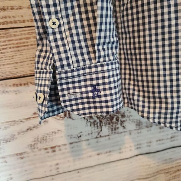 Original Penguin Heritage Slim Fit Shirt - 15 - 32/33 - like new - Picture 2 of 4